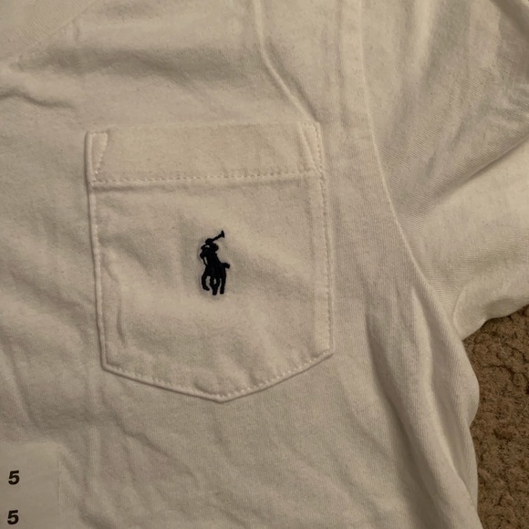 Boys White Polo by Ralph Lauren bundle 3 short sleeve polo shirts for $10 - Picture 2 of 5